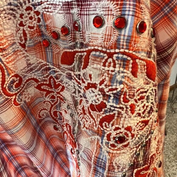 Vigoss Embroidered Western Shirt - Picture 4 of 8